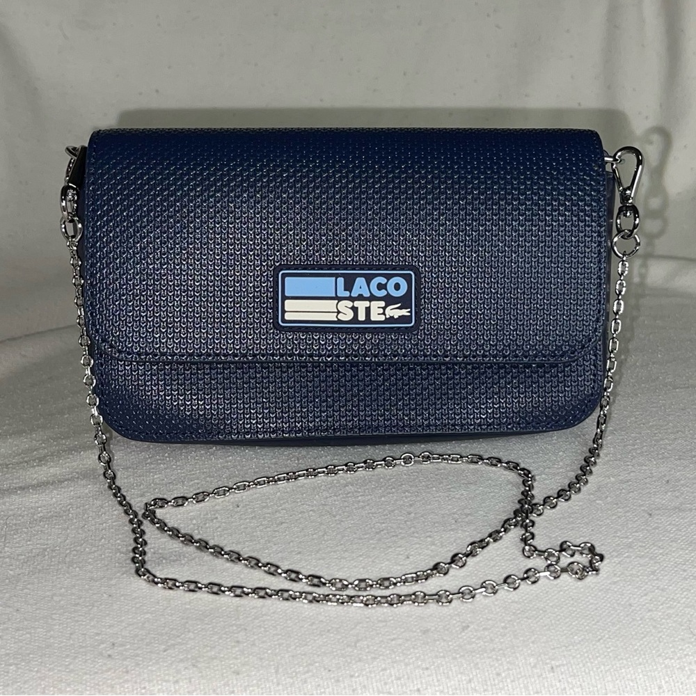 Lacoste Chantaco Seasonal Belt Bag Badge Marine Panorama